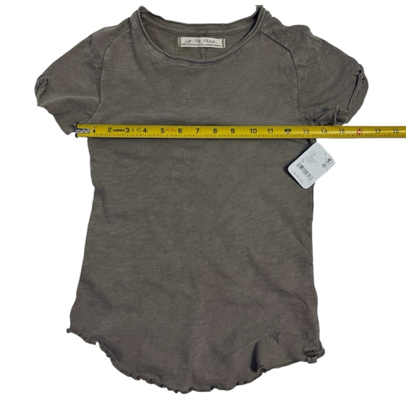 Free People Women's Lettuce-Edge Be My Baby T-Shirt, Size XSMALL - Picture 6 of 11